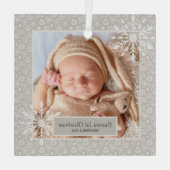 Personalisierte Weihnachtsschmuck (Rückseite)