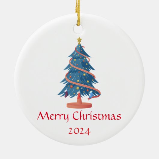 Personalisierte Weihnachtsschmuck (Hinten)