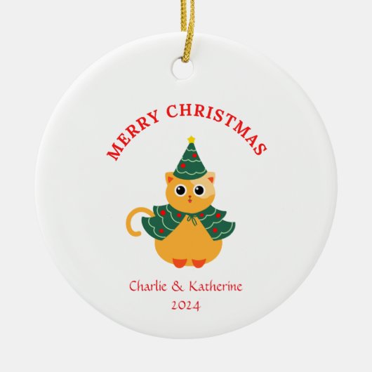 Personalisierte Weihnachtsschmuck (Vorne)