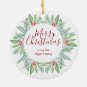 Personalisierte Weihnachtsschmuck (Hinten)