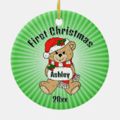 Personalisierte Weihnachtsschmuck (Hinten)