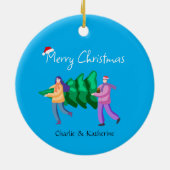 Personalisierte Weihnachtsschmuck (Hinten)