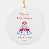 Personalisierte Weihnachtsschmuck (Hinten)