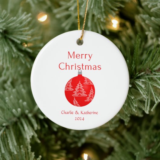 Personalisierte Weihnachtsschmuck (Baum)