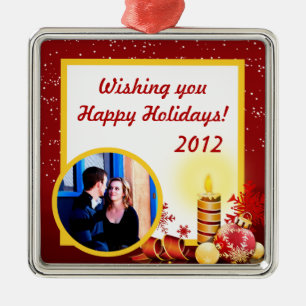 Personalisierte Weihnachtsschmuck Candle Nigh