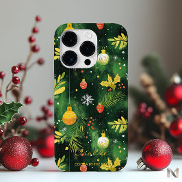 Personalisierte Weihnachtsschmuck Case-Mate iPhone 14 Pro Hülle