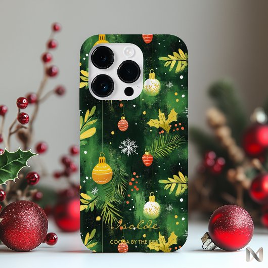 Personalisierte Weihnachtsschmuck Case-Mate iPhone Hülle