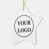 Personalisierte Weihnachtsschmuck Custom LOGO (Links)