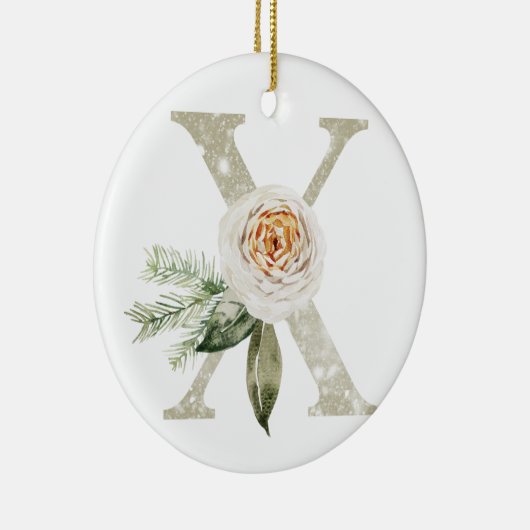 Personalisierte Weihnachtsschmuck mit Ihren Initia (Rechts)