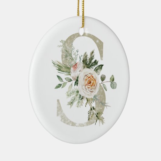 Personalisierte Weihnachtsschmuck mit Ihren Initia (Rechts)