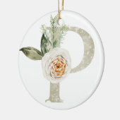 Personalisierte Weihnachtsschmuck mit Ihren Initia (Links)