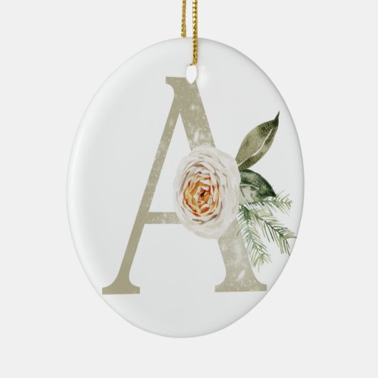 Personalisierte Weihnachtsschmuck mit Ihren Initia (Rechts)