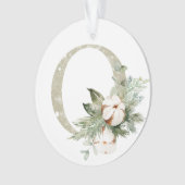 Personalisierte Weihnachtsschmuck mit Ihren Initia Ornament (Vorderseite)