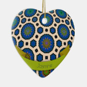 Personalisierte Weihnachtsschmuck modern bunt (Rechts)