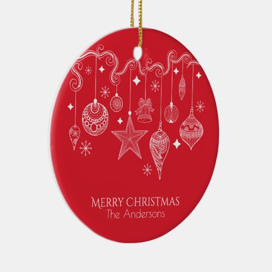 Personalisierte Weihnachtsschmuck | Ornament (Rechts)