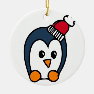 Personalisierte Weihnachtsschmuck - Pinguin