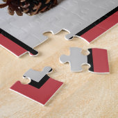 Personalisierte Weihnachtsschmuck Puzzle (Seite)