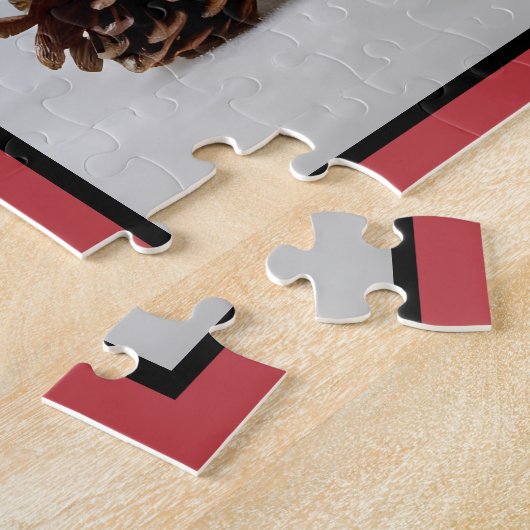 Personalisierte Weihnachtsschmuck Puzzle (Seite)