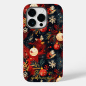 Personalisierte Weihnachtsschmuck und Kiefer Case-Mate iPhone Hülle (Rückseite)