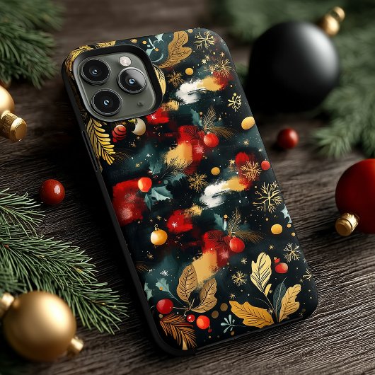 Personalisierte Weihnachtsschmuck und Kiefer Case-Mate iPhone Hülle