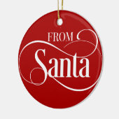 Personalisierte Weihnachtsschmuck vom Weihnachtsma (Links)