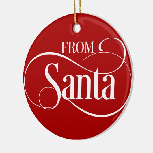 Personalisierte Weihnachtsschmuck vom Weihnachtsma (Links)