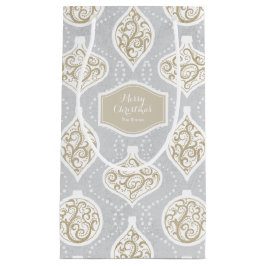 Personalisierte Weihnachtsschmuckmuster Kleine Geschenktüte