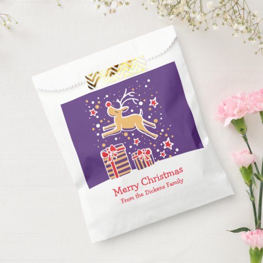 Personalisierte Weihnachtsstipenbeutel Geschenktütchen (Versiegelt)