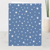 Personalisierte Weihnachtsstraße Schneeszene Karte (Rückseite)