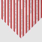 Personalisierte Weihnachtsstreifen | Editierbare F Seidenpapier (Ausschnitt)