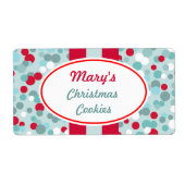 Personalisierte Weihnachtsstundenmarken (Vorne)