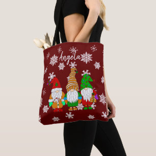 Personalisierte Weihnachtstasche mit Niedlichem Ca Tasche