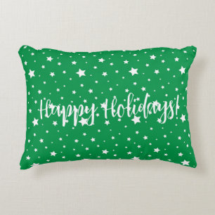 Personalisierte Weihnachtswünsche Accent Pillow Dekokissen