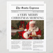 Personalisierte Weihnachtszeitung (Vorne/Hinten)