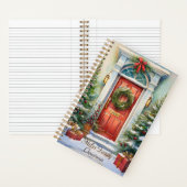 Personalisierte Weihnachtszeitung Notizblock (Innen)