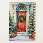 Personalisierte Weihnachtszeitung Notizblock (Rückseite)