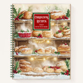 Personalisierte Weihnachtszeitung Notizblock (Vorderseite)