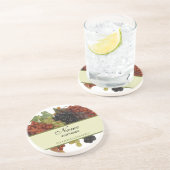 Personalisierte Wein-Untersetzer Getränkeuntersetzer (Seite)