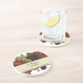 Personalisierte Wein-Untersetzer Getränkeuntersetzer (Seite)