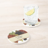 Personalisierte Wein-Untersetzer Untersetzer (Seite)