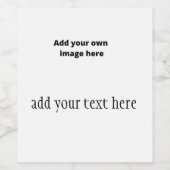 Personalisierte Weinflaschen Weinetikett (Einzelnes Label)