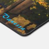 Personalisierte Weingärtnerei Schreibtischunterlage (Ecke)