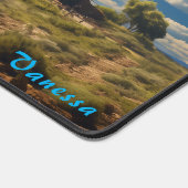 Personalisierte Weingärtnerei Schreibtischunterlage (Ecke)