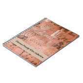 Personalisierte Weinkollektionsliste Notizblock (Linke Seite)