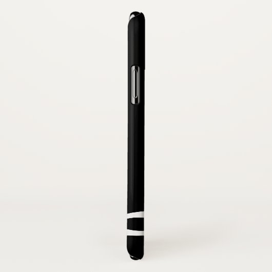 Personalisierte weiße durcheinandergebrachte Case-Mate iPhone hülle (Hinten/Rechts)