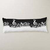 Personalisierte weiße durcheinandergebrachte seitenschläferkissen (Rückseite)