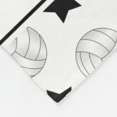 Personalisierte weiße fleecedecke (Ecke)