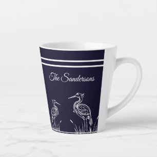 Personalisierte Weißherbergen an der Küste Milchtasse