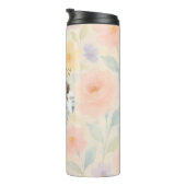 Personalisierte "Weltbeste Mama" Thermal Tumbler Thermosbecher (Nach rechts gedreht)