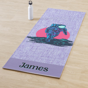 Personalisierte Weltraumforscher-Yogamatte Yogamatte